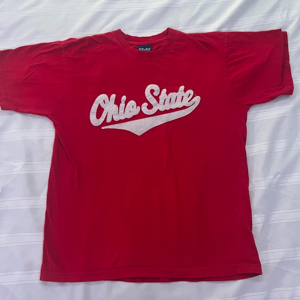 Men’s Vintage Ohio State University Old Varsity Brand (OVB) T-Shirt (Size L)